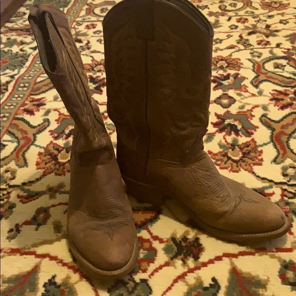 Abilene men’s heeled cowboy boots